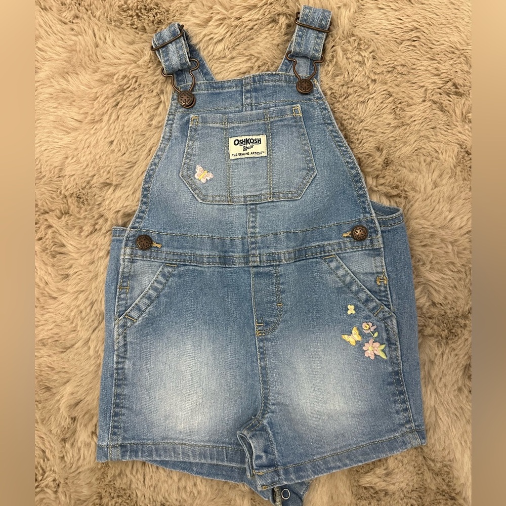 Osh Kosh overalls shorts 18 months